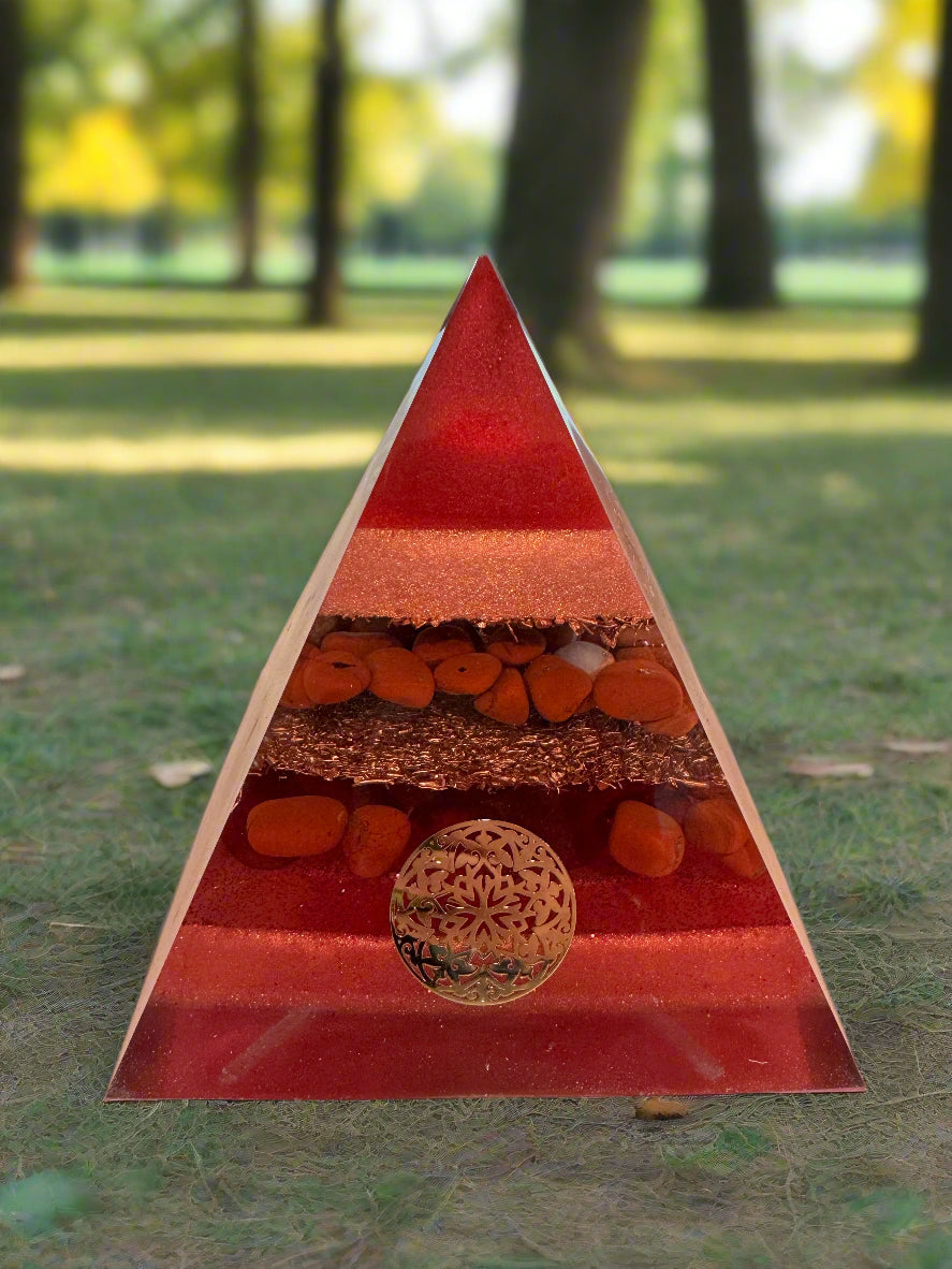 XL Root Chakra Grounding Pyramid