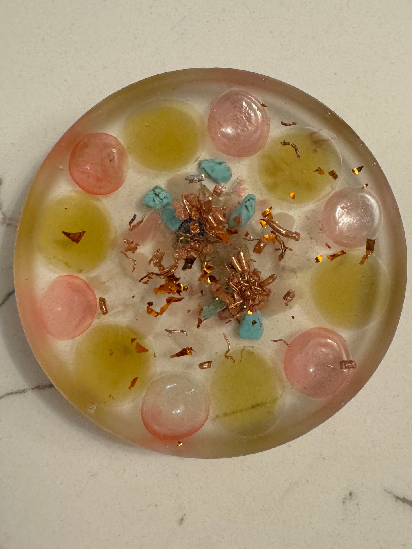 Orgonite Peace and Clarity Coaster