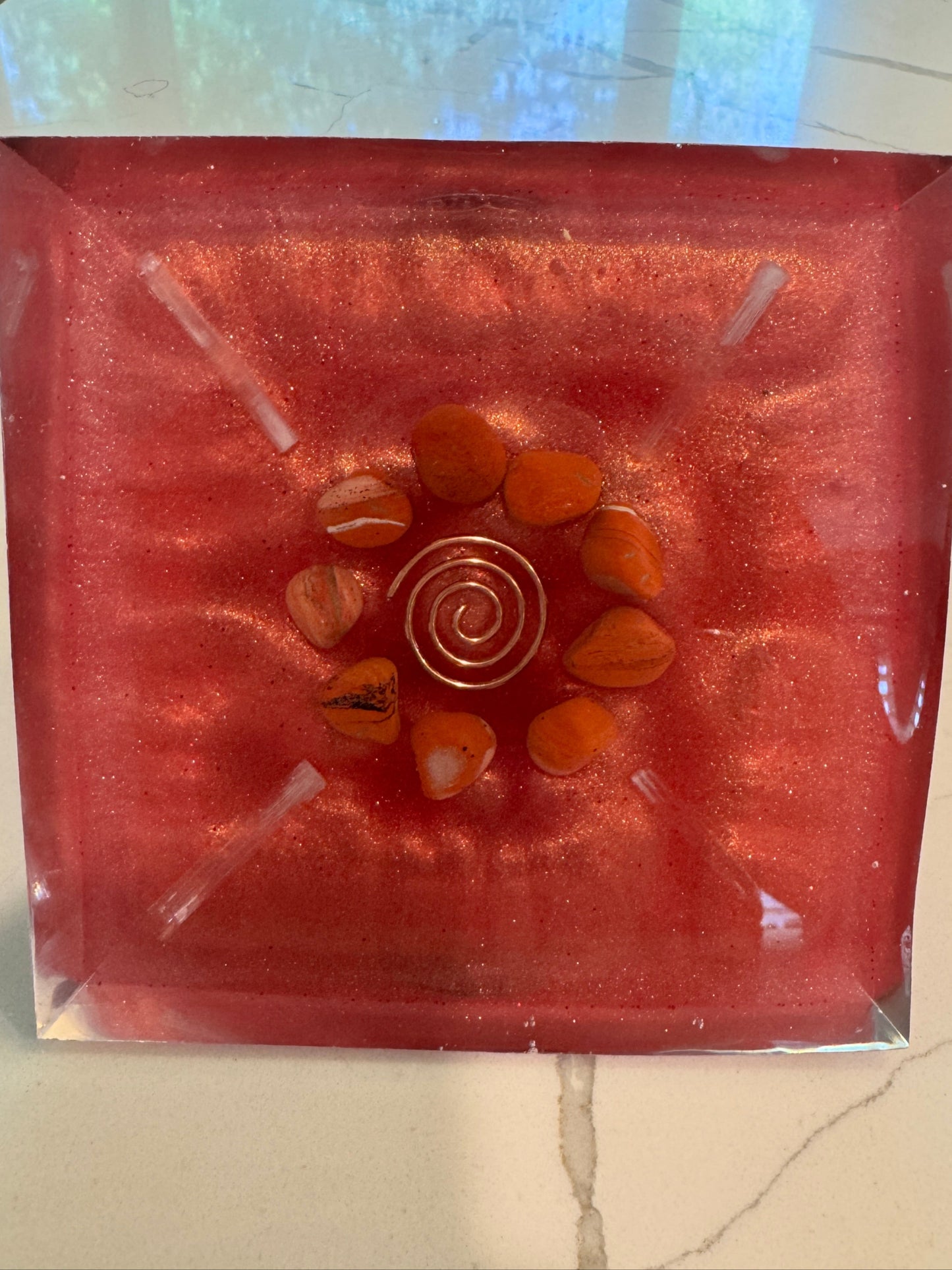 XL Root Chakra Grounding Pyramid