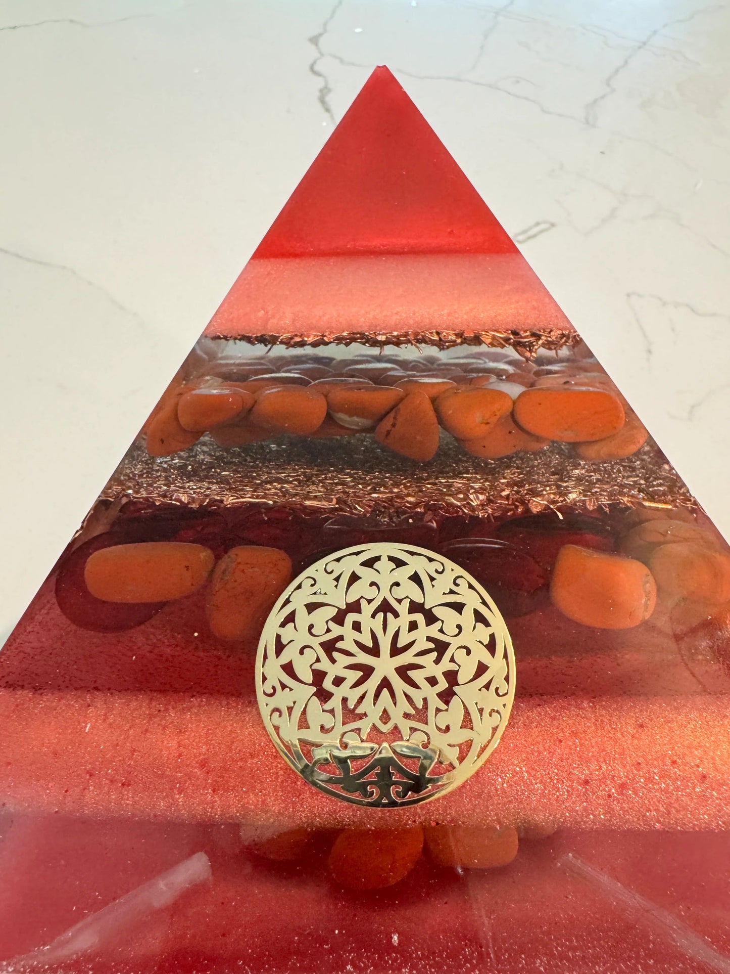 XL Root Chakra Grounding Pyramid