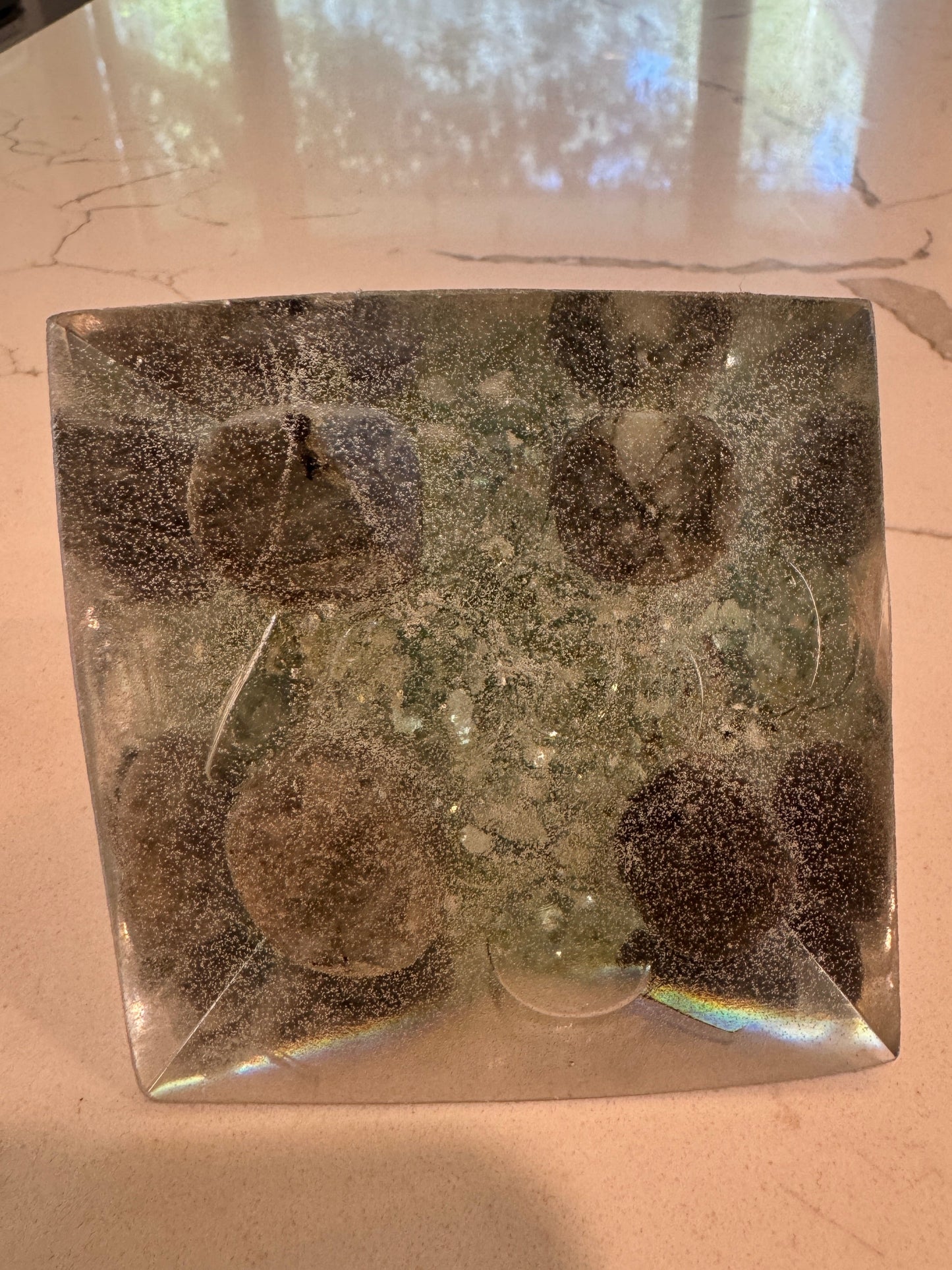 Large Orgonite Labradorite Transformation Pyramid